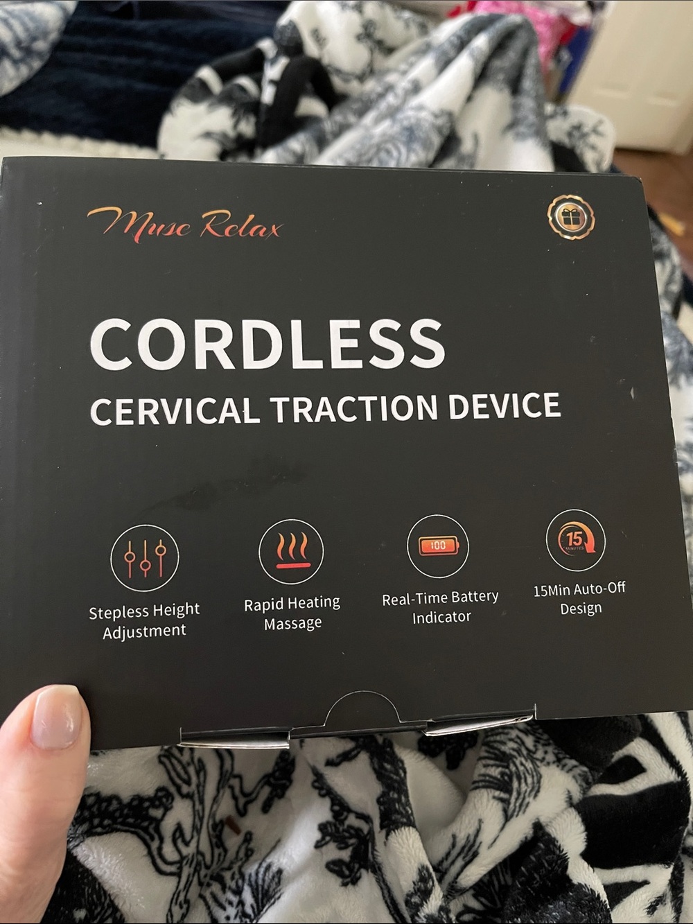 CORDLESS CERVICAL TRACTION DEVICE - never used
